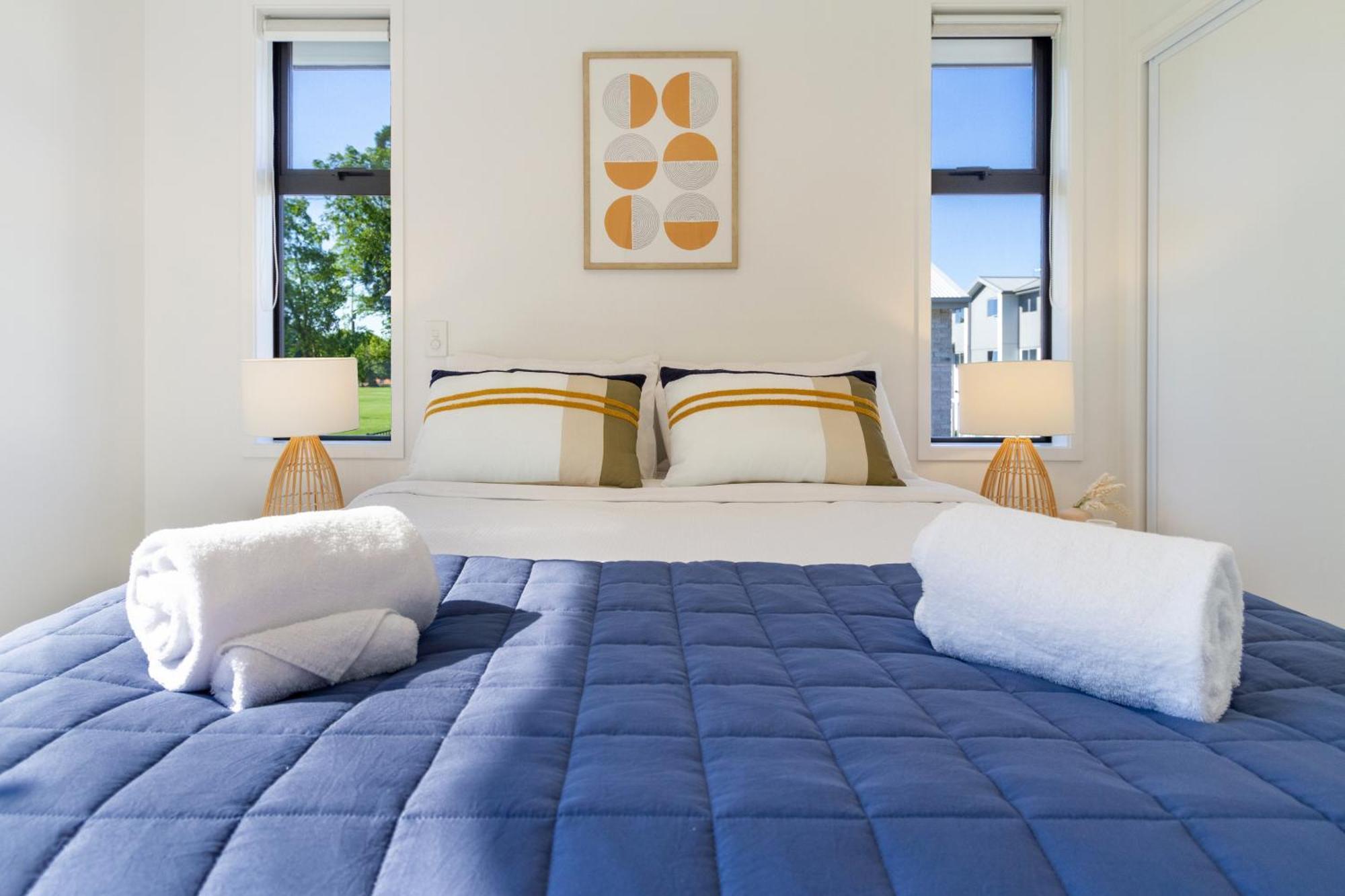 Escape At The Park: 1 Bed 1 Bath W/Carpark Apartment ไครสต์เชิร์ช ภายนอก รูปภาพ